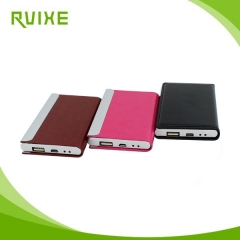 Power bank 3000mah with PU business card holder function